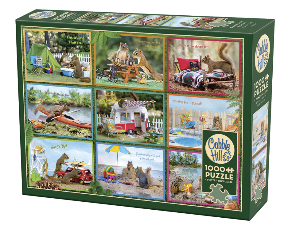 4 Puzzles to Choose From! Around Town, at home, school or on vacation! cover